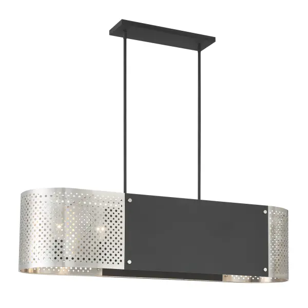 Bold Industrial-Modern Statement Piece for Kitchen Islands - Image 1