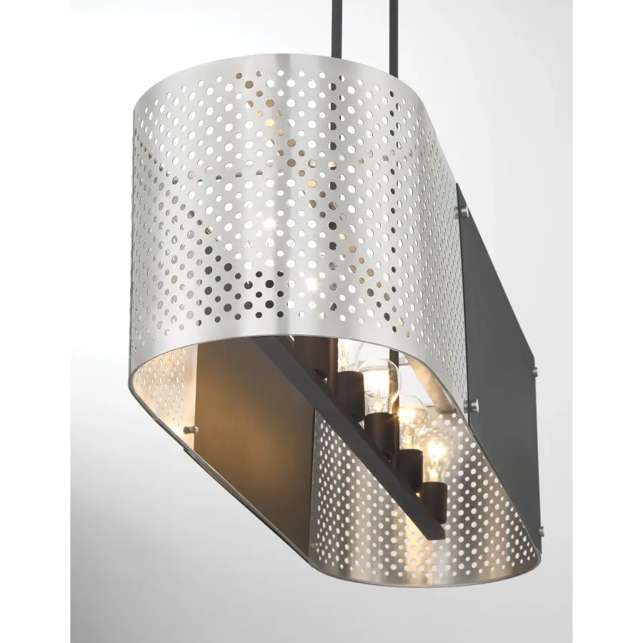 Bold Industrial-Modern Statement Piece for Kitchen Islands - Image 3