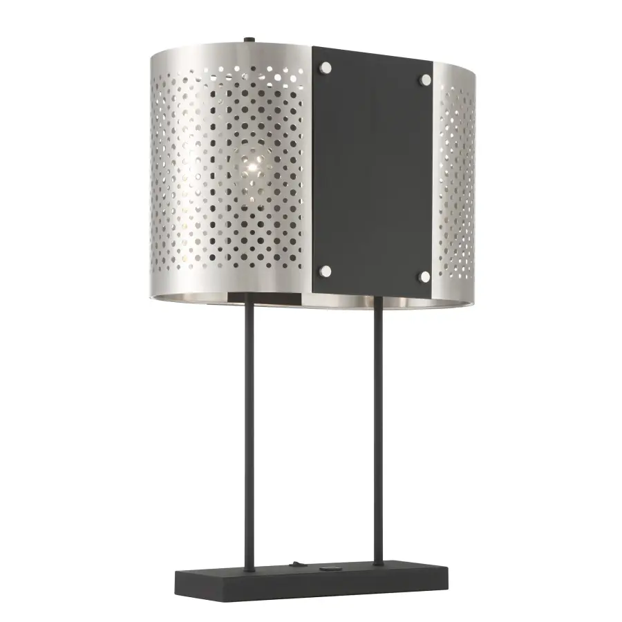 Industrial-Chic Table Lamp with Designer Pedigree - Image 1