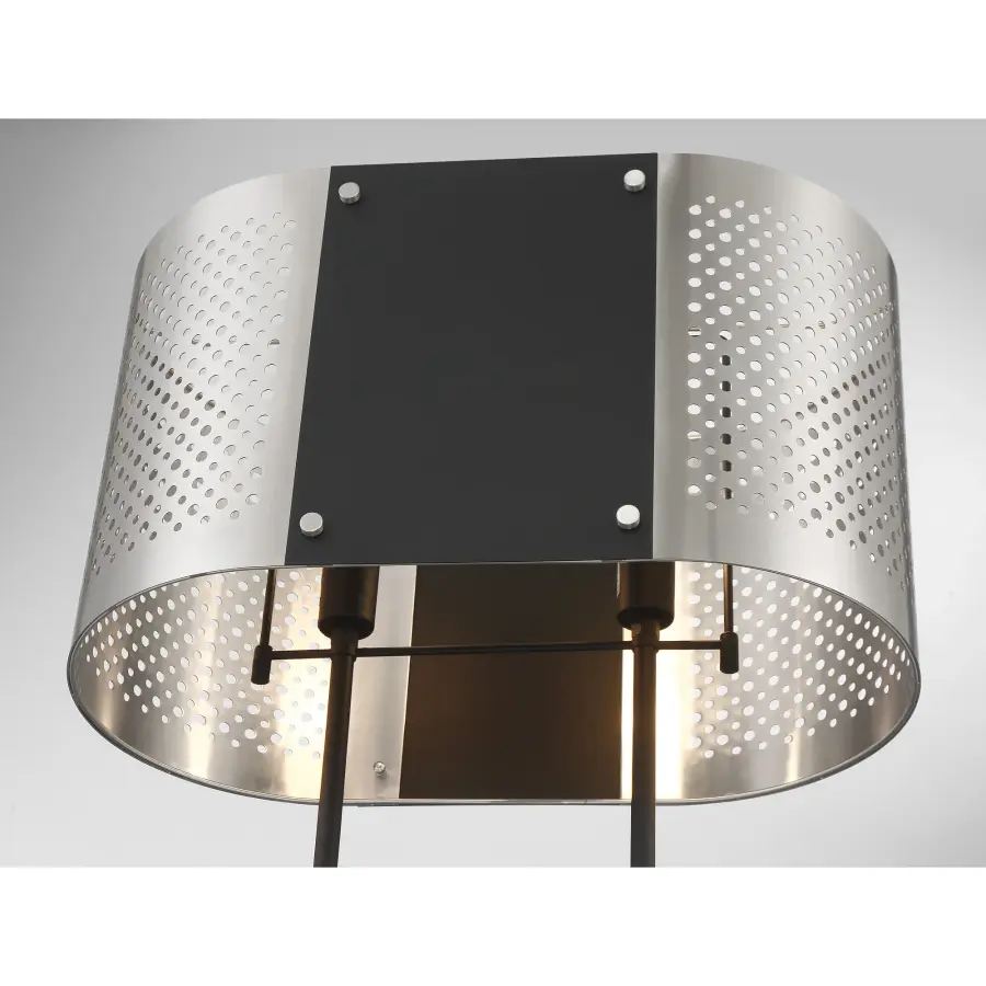 Industrial-Modern Floor Lamp with Dual Task Lighting - Image 4