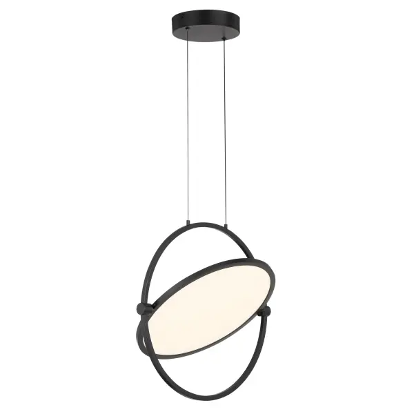 The Studio 23 pendant combines contemporary styling with exceptional LED performance. Its 95 CRI rating delivers true color rendering, while the coal finish and acrylic shade create a sophisticated look perfect for modern interiors.