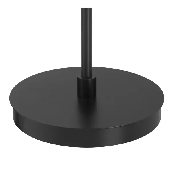 The Studio 23 floor lamp combines contemporary design with exceptional LED performance. Its 64-inch height and coal black finish make it a striking accent piece, while the 94 CRI ensures true color rendering for reading and tasks. - alternate view
