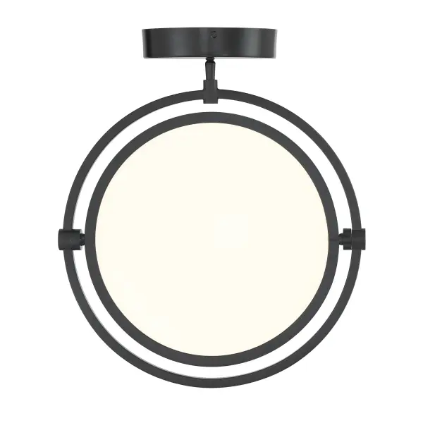 Sleek Modern Semi-Flush with High-CRI LED for Intimate Spaces - Image 2