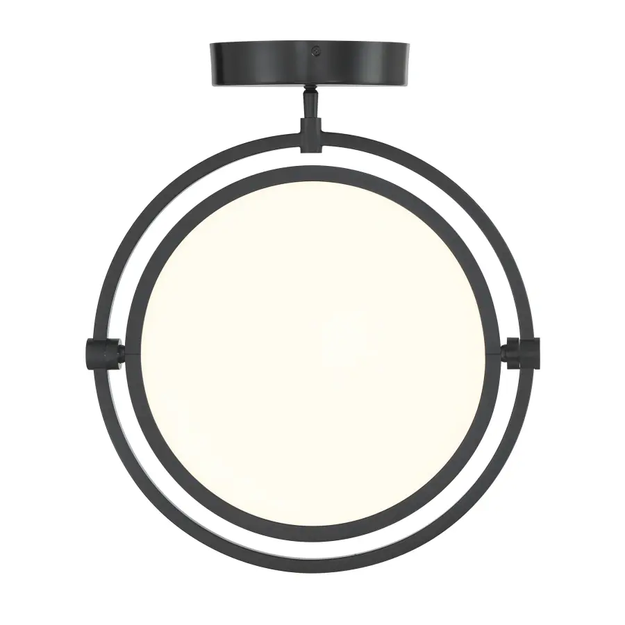 Sleek Modern Semi-Flush with High-CRI LED for Intimate Spaces - Image 2