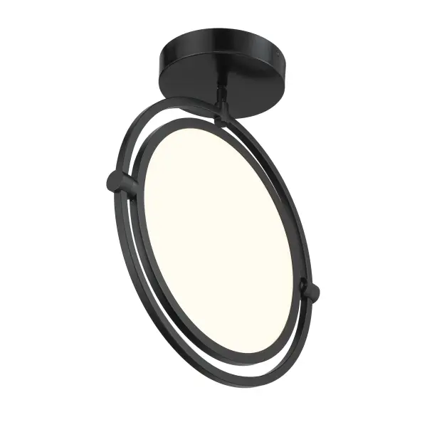 Sleek Modern Semi-Flush with High-CRI LED for Intimate Spaces - Image 4