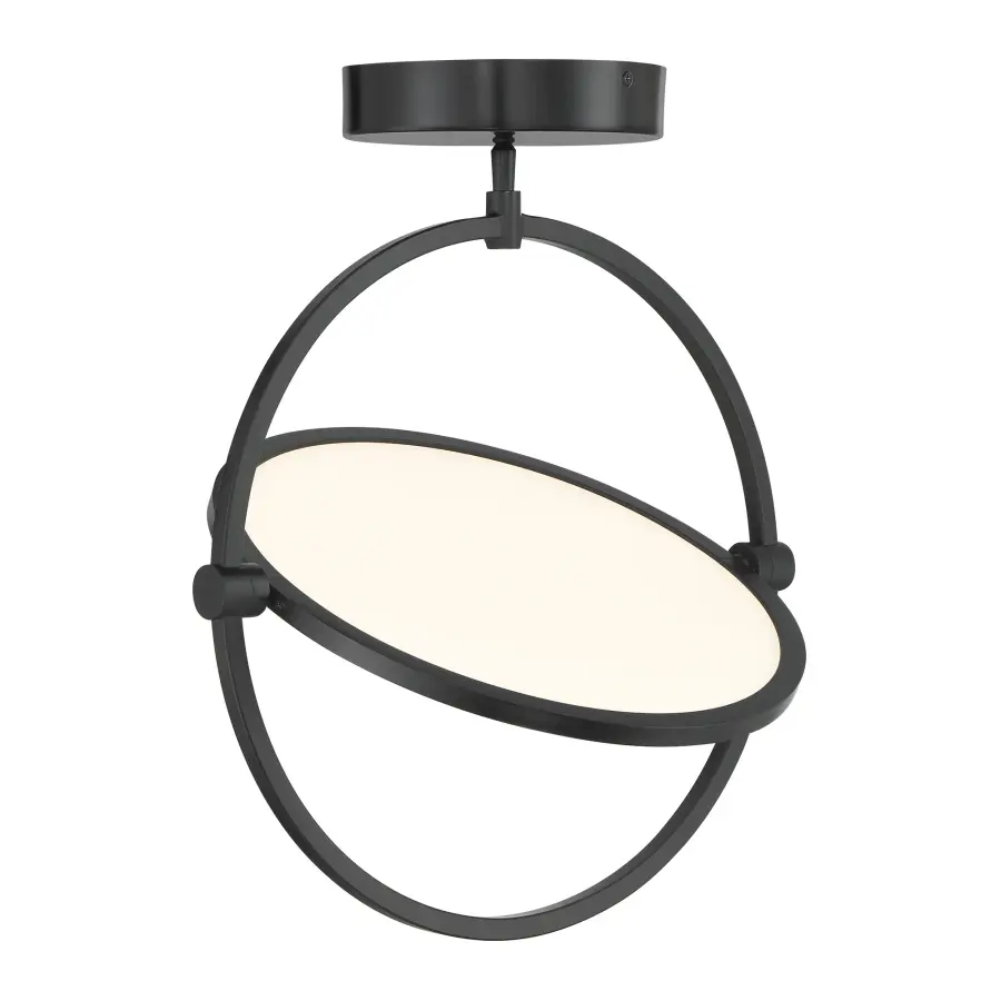 Sleek Modern Semi-Flush with High-CRI LED for Intimate Spaces - Image 6