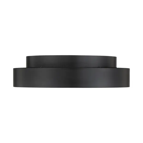 Conc 15" LED Flush Mount in Coal Black - Image 3