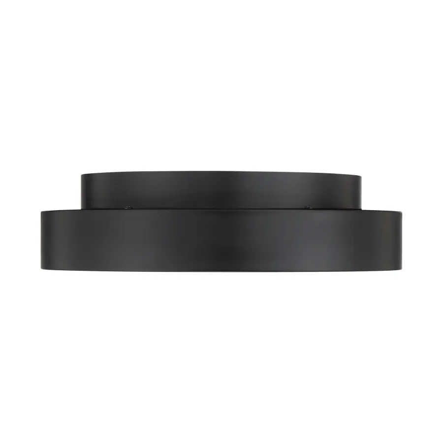 Conc 15" LED Flush Mount in Coal Black - Image 3