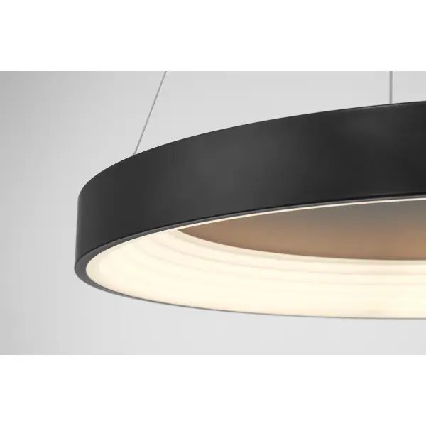 Conc 24" LED Pendant in Coal Black - Image 4