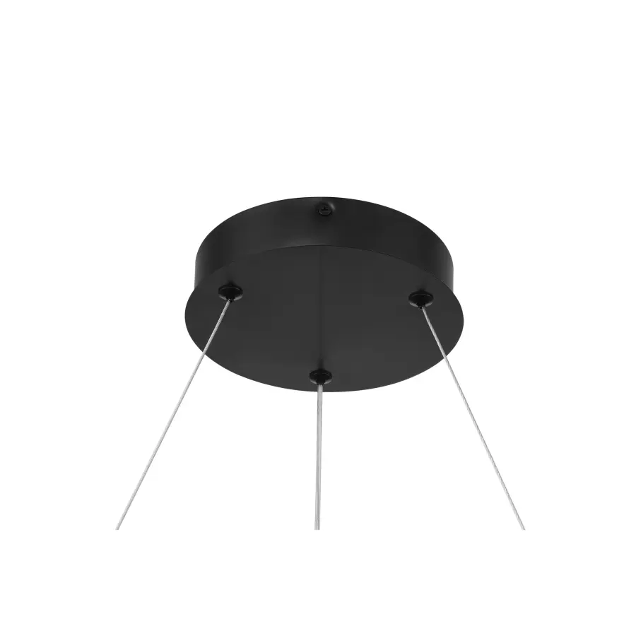 Conc 24" LED Pendant in Coal Black - Image 7