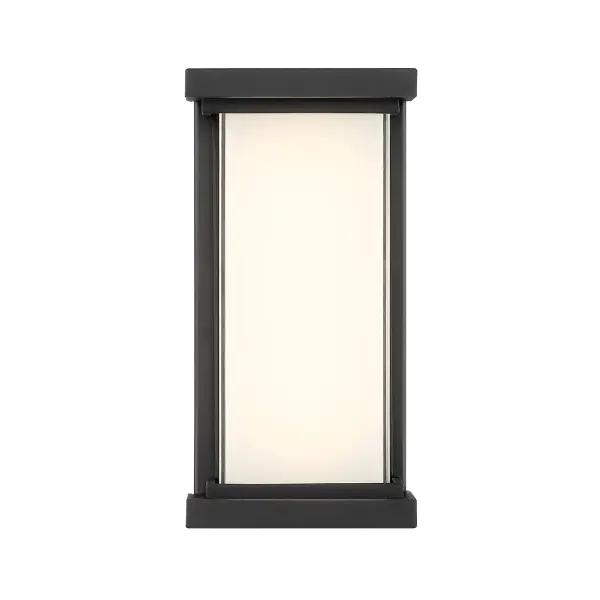 Compact Traditional LED Wall Sconce with Frosted Glass - Image 3