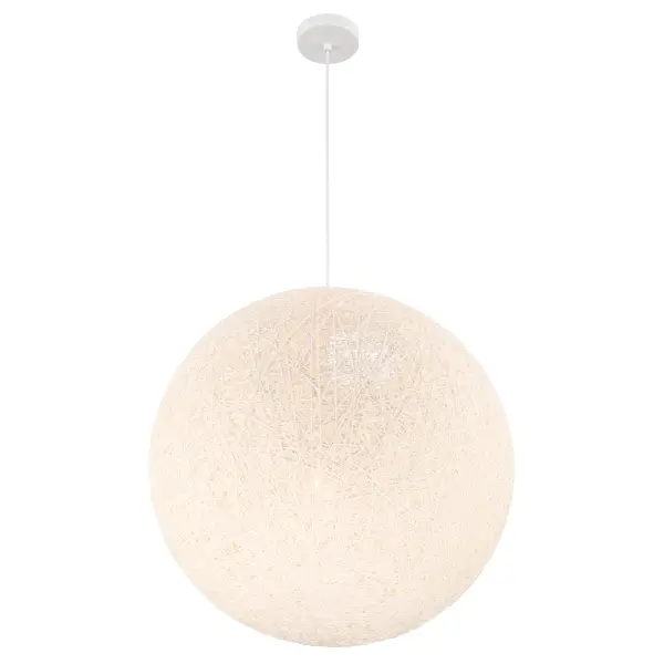 Entwined 24" Light Pendant with White Papyrus Shade - Image 1