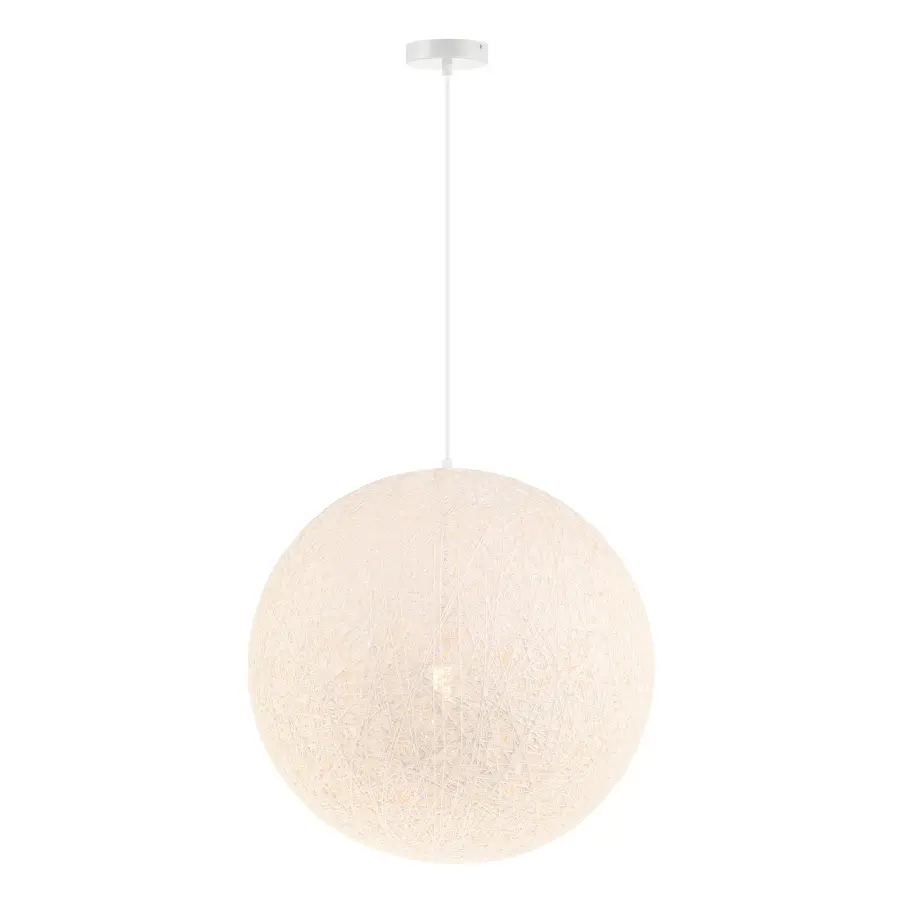 Entwined 24" Light Pendant with White Papyrus Shade - Image 2