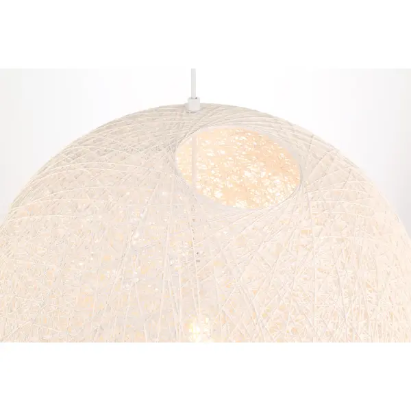 Entwined 24" Light Pendant with White Papyrus Shade - Image 3