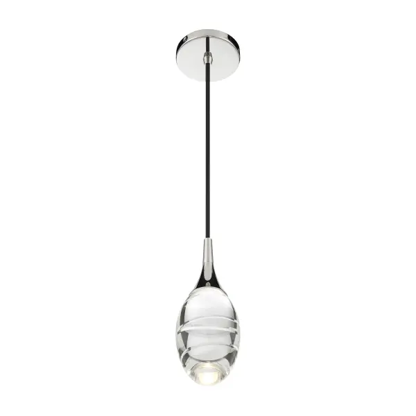 Hail LED Mini Pendant in Polished Nickel - Image 5