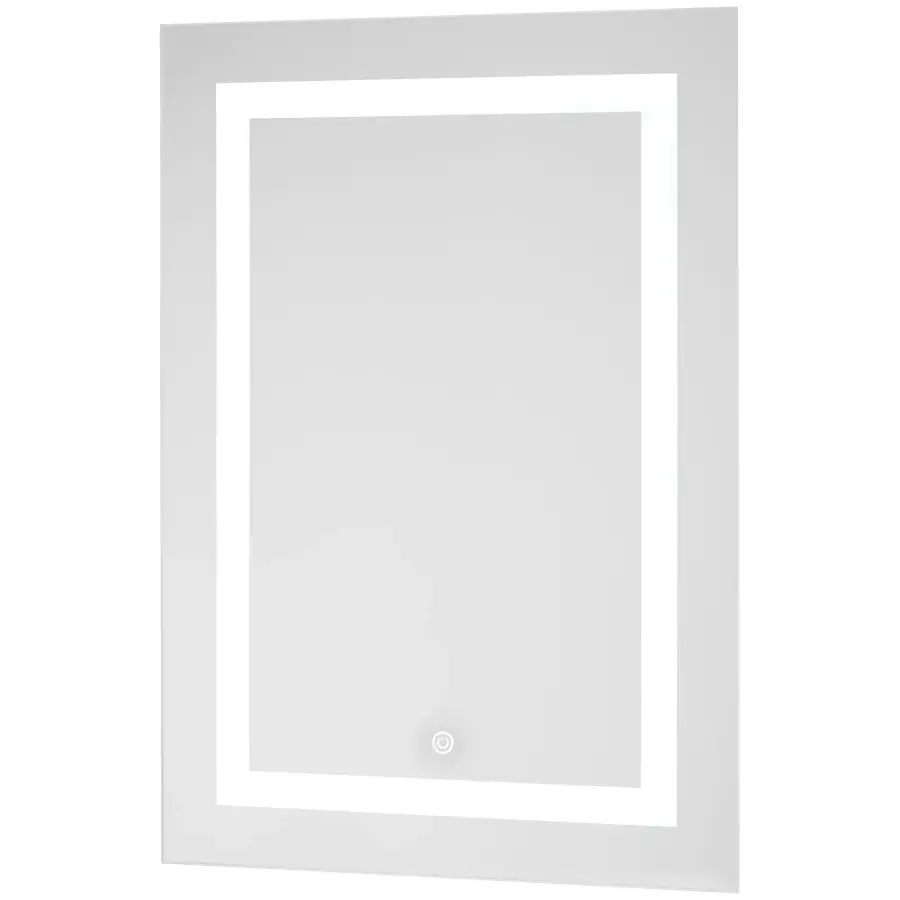 Rectangular LED Mirror with Night Light