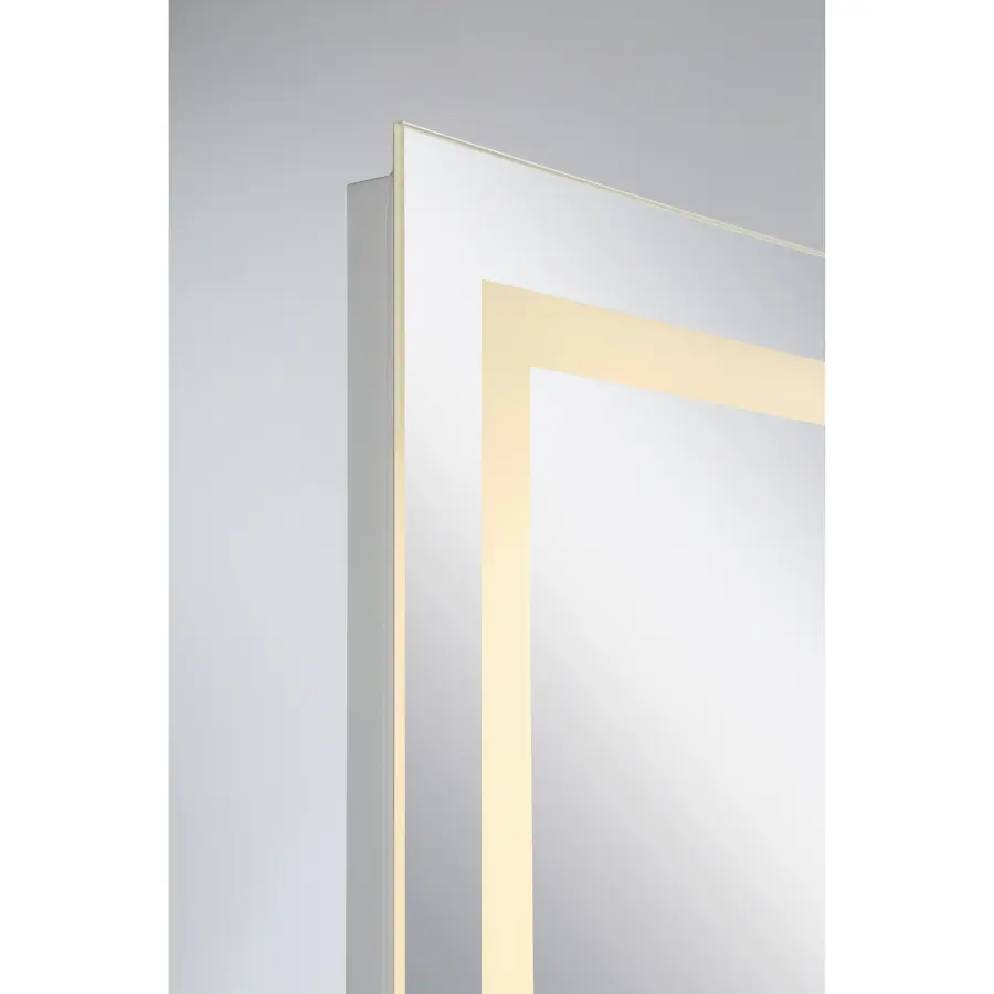Mirrors LED Rectangle Mirror with Integrated LED Light - Image 4