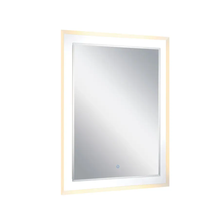 Mirrors LED Rectangle Mirror with Integrated LED Light - Image 1