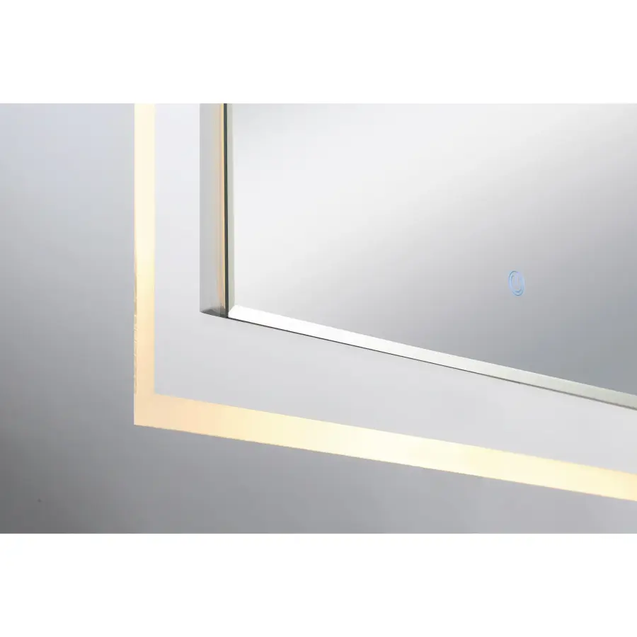 Mirrors LED Rectangle Mirror with Integrated LED Light - Image 3