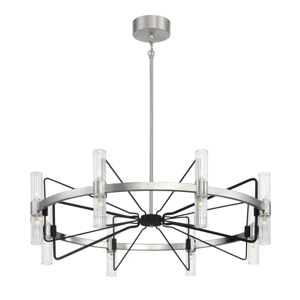 Bold Linear Statement Piece with Industrial-Contemporary Appeal - Image 1