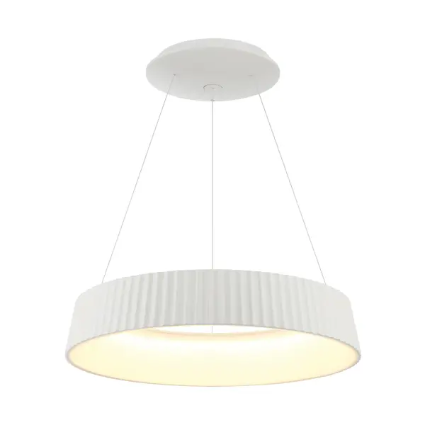 The Star Gate pendant delivers exceptional brightness with 4,402 lumens and superior color rendering (CRI 94). Its clean white finish and acrylic diffuser create a contemporary aesthetic perfect for modern interiors.