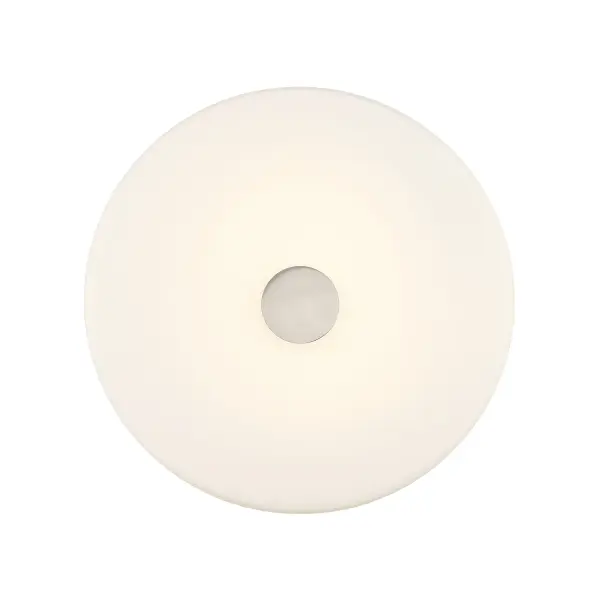 Tauten 12" LED Flush Mount in Brushed Nickel and Coal - Image 4