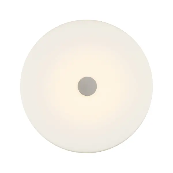 Tauten 15" LED Flush Mount in Brushed Nickel and Coal - Image 4
