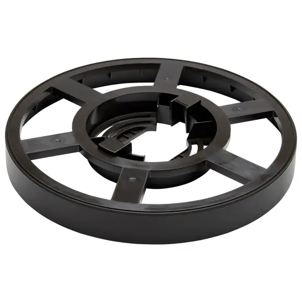 The Blink Pro Round Collar provides a clean, finished look for pendant light installations. This 9-inch bronze canopy conceals ceiling junction boxes and wiring for a polished appearance.
