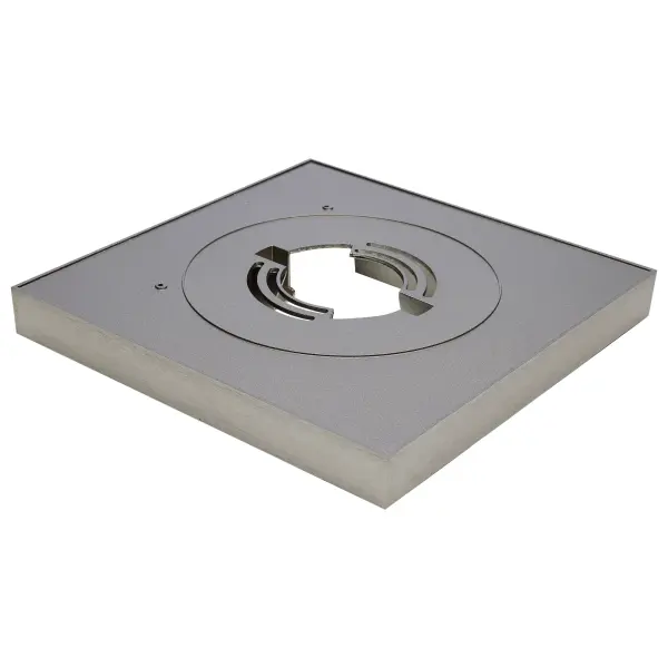BLINK Pro Square Collar 9 Inch - Brushed Nickel