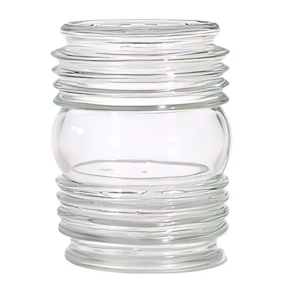 A timeless clear glass porch shade offering clean, unobstructed light distribution. Perfect for replacing damaged shades or updating vintage fixtures with its classic globe design and standard 3-1/4" fitter.