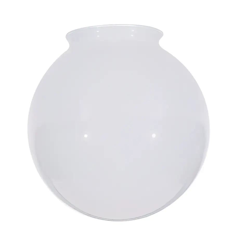 6-Inch Glossy White Ball Shade