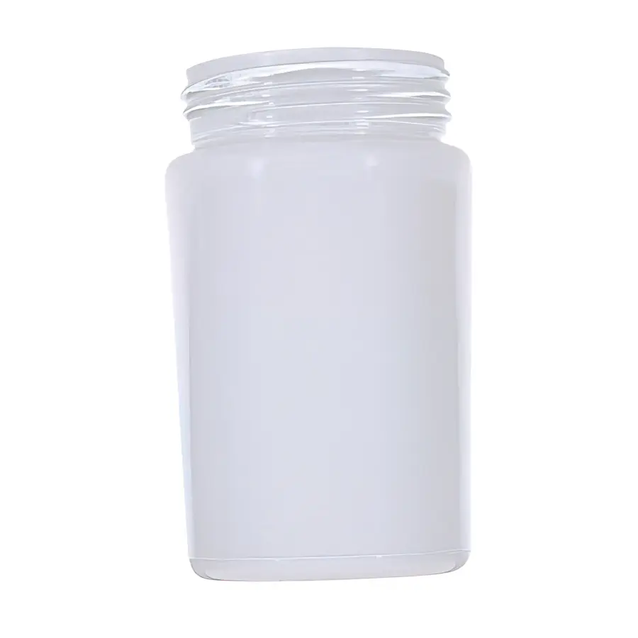 6" White Glass Cylinder Shade