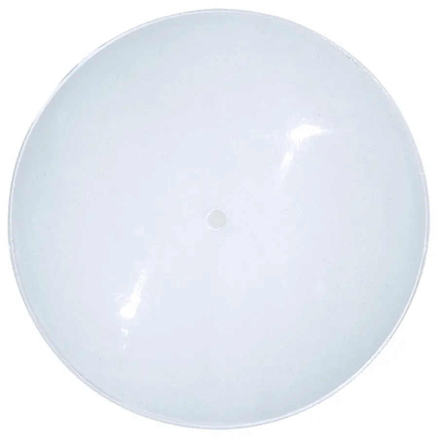 13-Inch Round White Glass Globe Shade