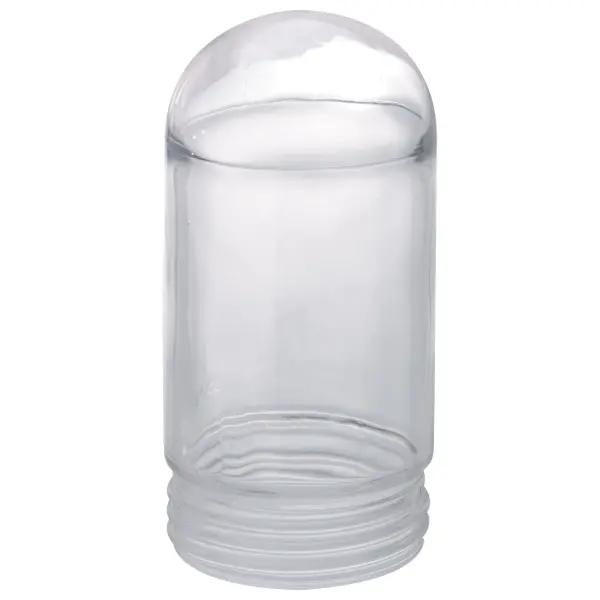 This traditional jelly jar shade offers timeless appeal with clear glass construction. Perfect for updating existing fixtures or replacing broken shades in kitchens, bathrooms, and utility spaces.