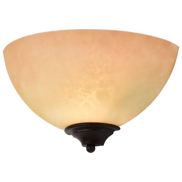 Tapas 1-Light Wall Sconce with Tuscan Suede Glass - Image 7