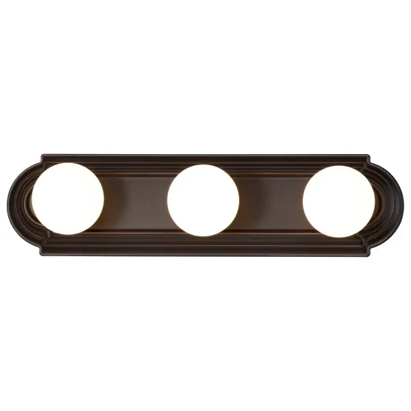 3-Light Racetrack Vanity Light - 18 Inch - Image 7