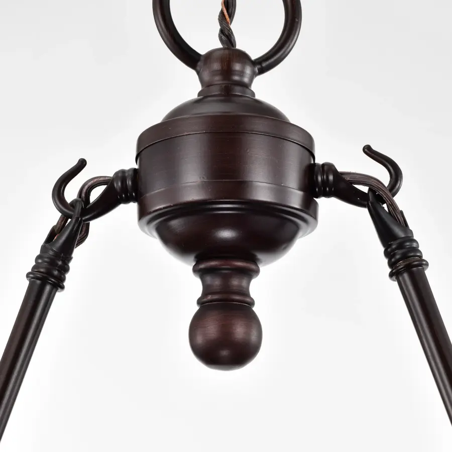 Timeless Mission-Style Island Pendant with Aged Bronze Character - Image 8