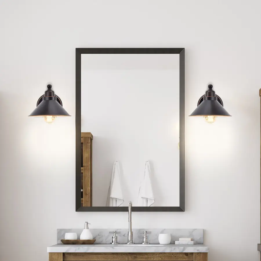 Timeless Mission-Style Sconce with Aged Bronze Character - Image 12