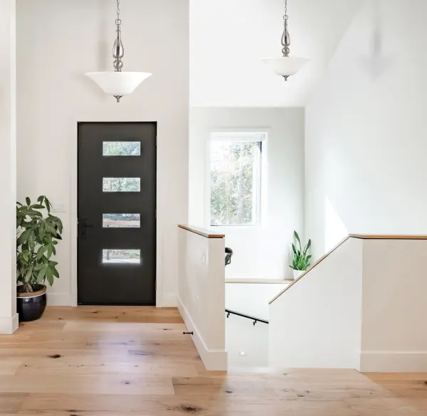 The Dupont 3-Light Pendant delivers exceptional value with its brushed nickel finish and satin white glass shades. Perfect for dining areas and kitchen islands, this fixture combines transitional styling with quality construction at an accessible price point. - alternate view