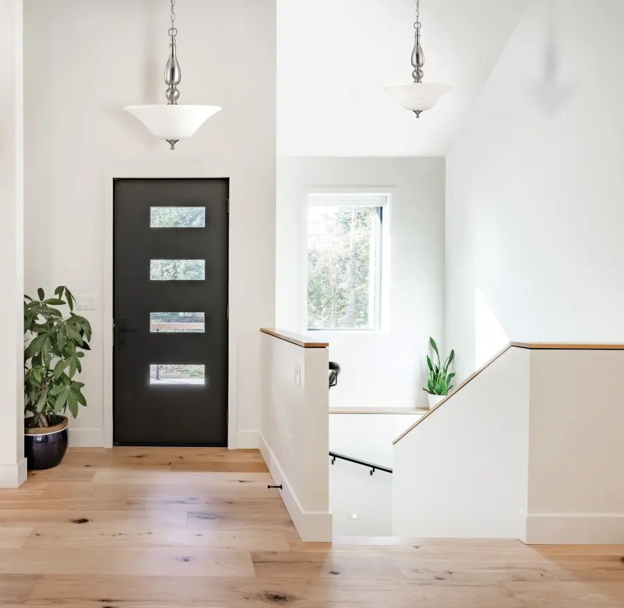 Dupont 3-Light Pendant with Satin White Glass - Image 2