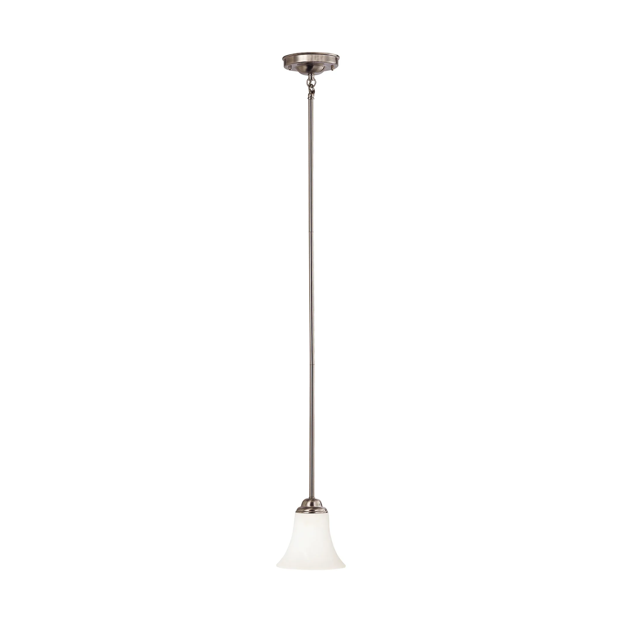Dupont Mini Pendant with Satin White Glass