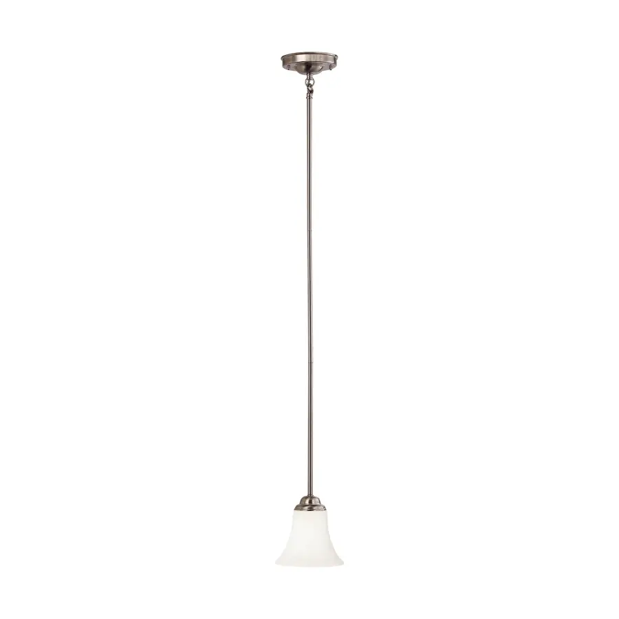 Dupont Mini Pendant with Satin White Glass