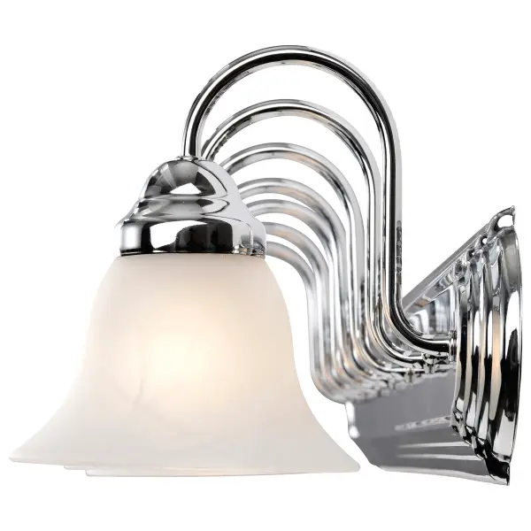 Ballerina 7-Light Vanity with Alabaster Glass Bell Shades - Image 7
