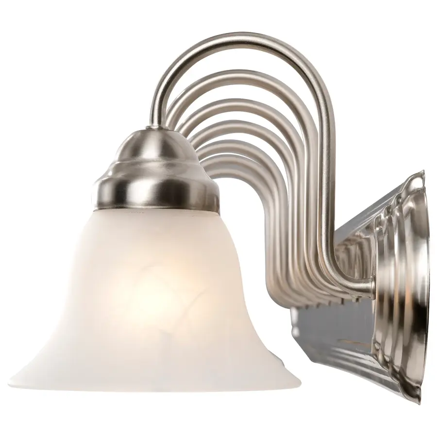 Ballerina 7-Light Vanity with Alabaster Glass Bell Shades - Image 7