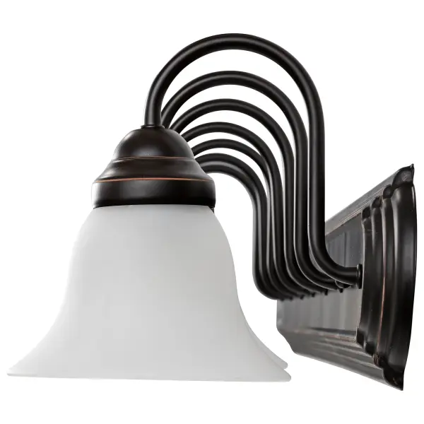 Ballerina 7-Light Vanity with Alabaster Glass Bell Shades - Image 6