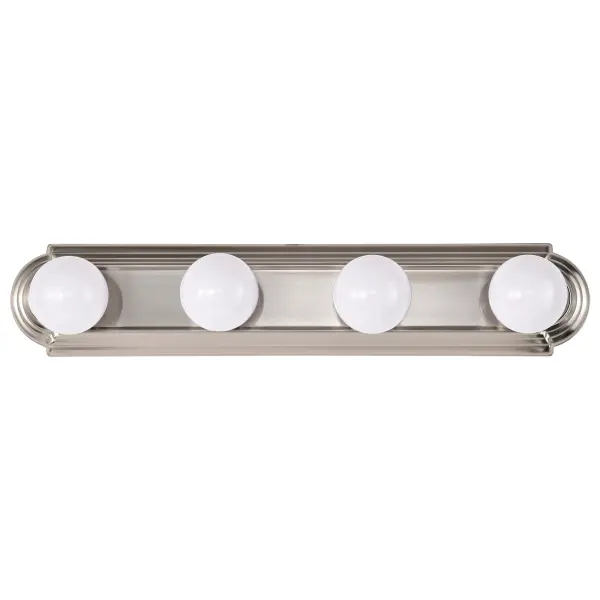 4-Light Racetrack Vanity Light - 24 Inch - Image 3