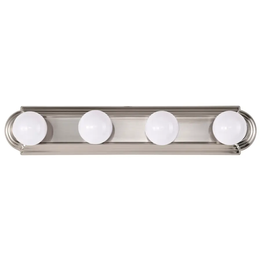 4-Light Racetrack Vanity Light - 24 Inch - Image 3