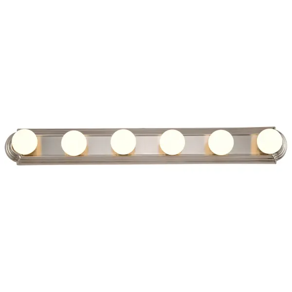 6-Light Racetrack Vanity Light - 36 Inch - Image 5
