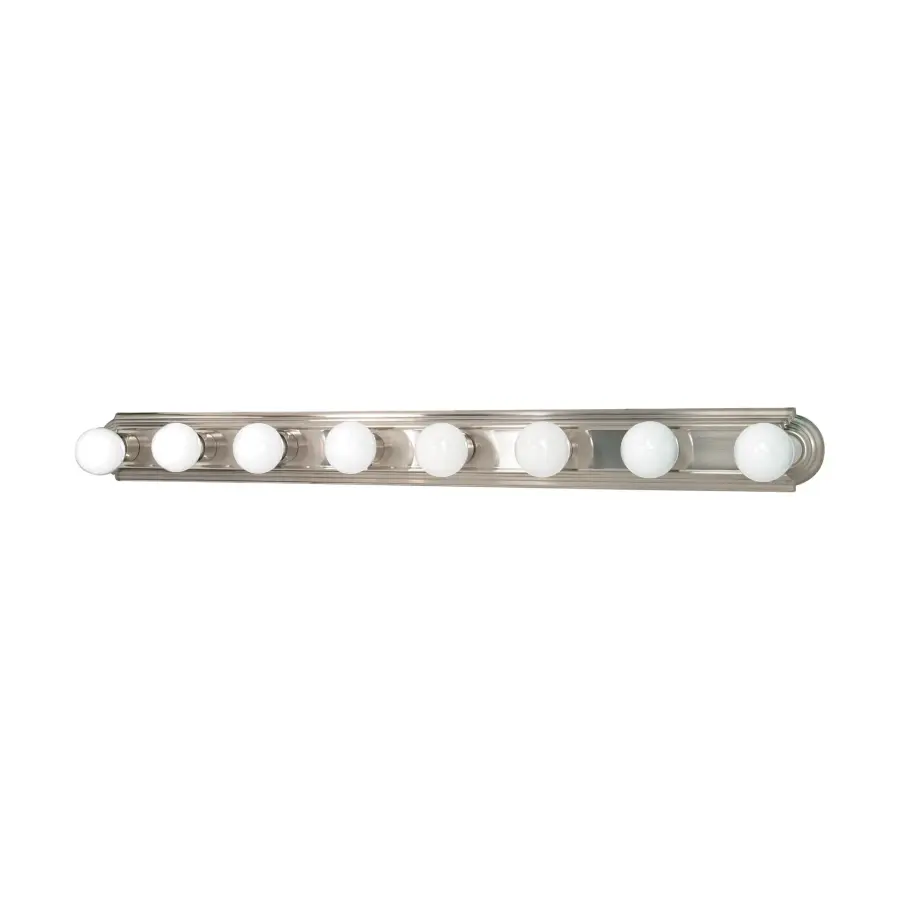8-Light 48" Racetrack Vanity Light - Image 1