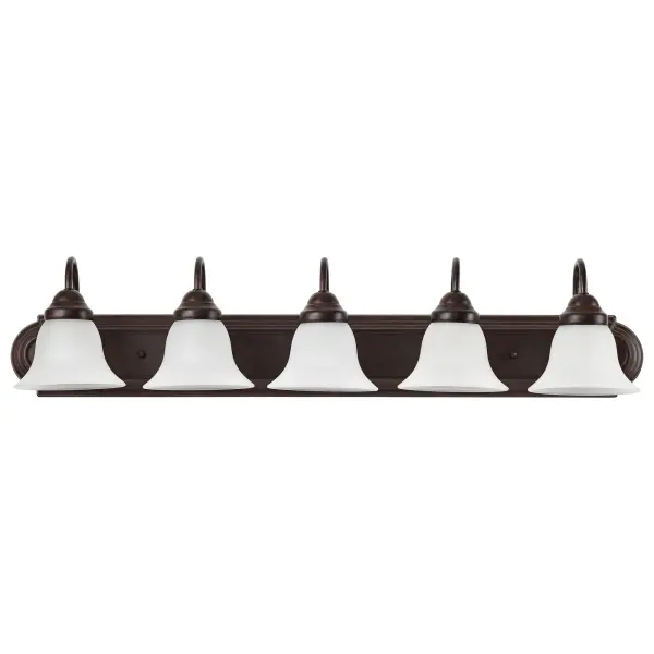 Ballerina 5-Light Vanity with Frosted White Glass - Image 7